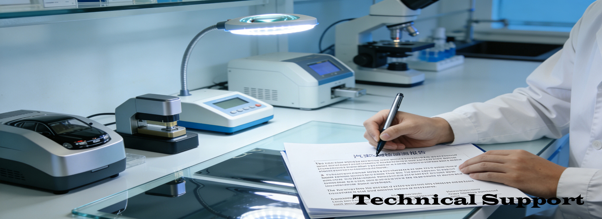 lab instpection for auto film -ok